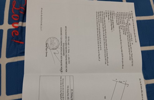 Chỉ duy nhất 1 lô Dt 89.0m2  full thổ cư tại Tổ 6 TT Quang Minh, Mê Linh, Hà Nội Kinh doanh buôn bán.  Gần Sân bay, Siêu Thị, Khu Đô Thị, tiện